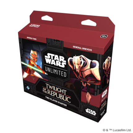 Star Wars Unlimited (ingles) Twilight of the Republic Two-Player Starter