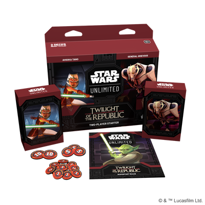 Star Wars Unlimited  Twilight of the Republic Two-Player Starter | Juegos de cartas coleccionables y TCG en PiedraBruja Chile