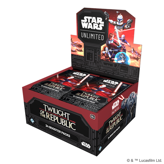 Star Wars Unlimited (ingles) Twilight of the Republic Booster Box