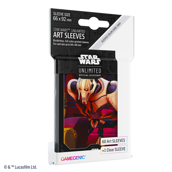 Star Wars Unlimited: Art Sleeves - General Grievous