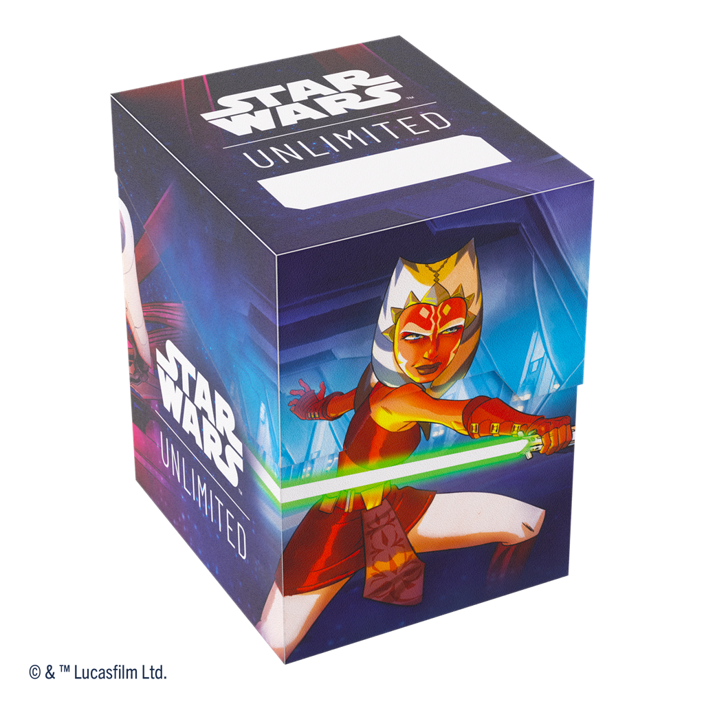 Star Wars Unlimited: Soft Crate - Ahsoka Tano/General Grievous | Accesorios Gamegenic para TCG en PiedraBruja Chile
