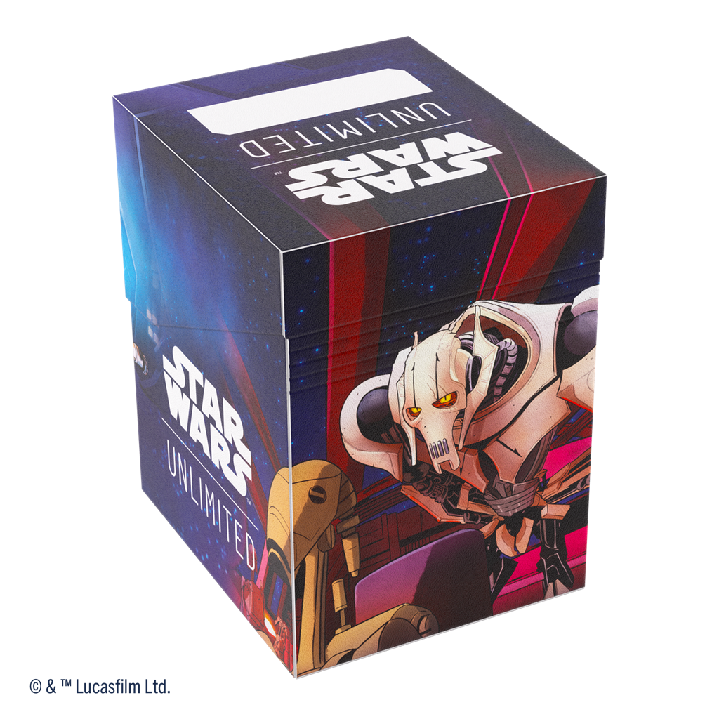 Star Wars Unlimited: Soft Crate - Ahsoka Tano/General Grievous | Accesorios Gamegenic para TCG en PiedraBruja Chile