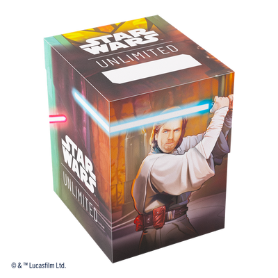 Star Wars Unlimited: Soft Crate - Obi-Wan Kenobi/Darth Maul | Accesorios Gamegenic para TCG en PiedraBruja Chile