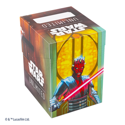 Star Wars Unlimited: Soft Crate - Obi-Wan Kenobi/Darth Maul | Accesorios Gamegenic para TCG en PiedraBruja Chile