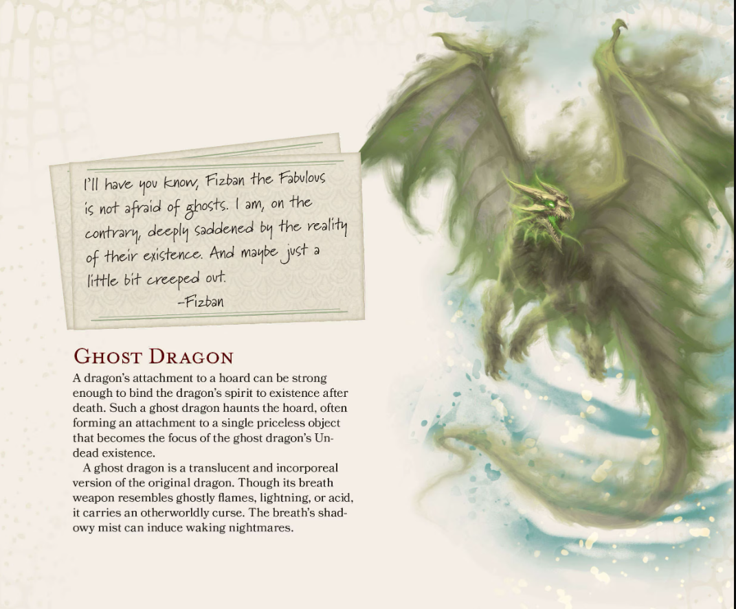 D&D Campaña: Fizban's Treasury of Dragons