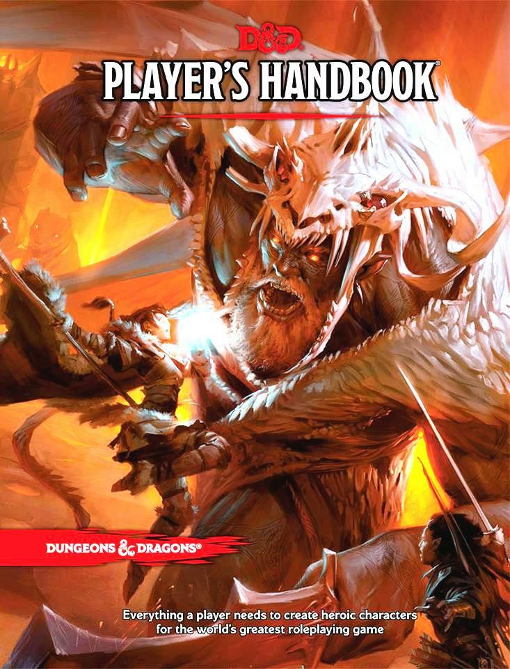 D&D: Player's Handbook (Manual de reglas basicas para Dungeons & Dragons 5e) (inglés)