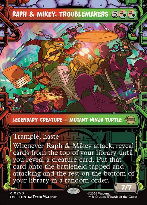 Raph & Mikey, Troublemakers | Singles MTG en PiedraBruja