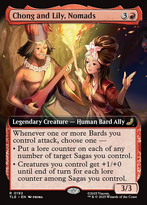 Chong and Lily, Nomads Extended Foil (ingles) 192