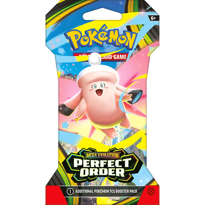 Mega Evolution Perfect Order Sleeved Booster ESP | Pokémon TCG, sobres, cartas pokemon y coleccionables en PiedraBruja Chile