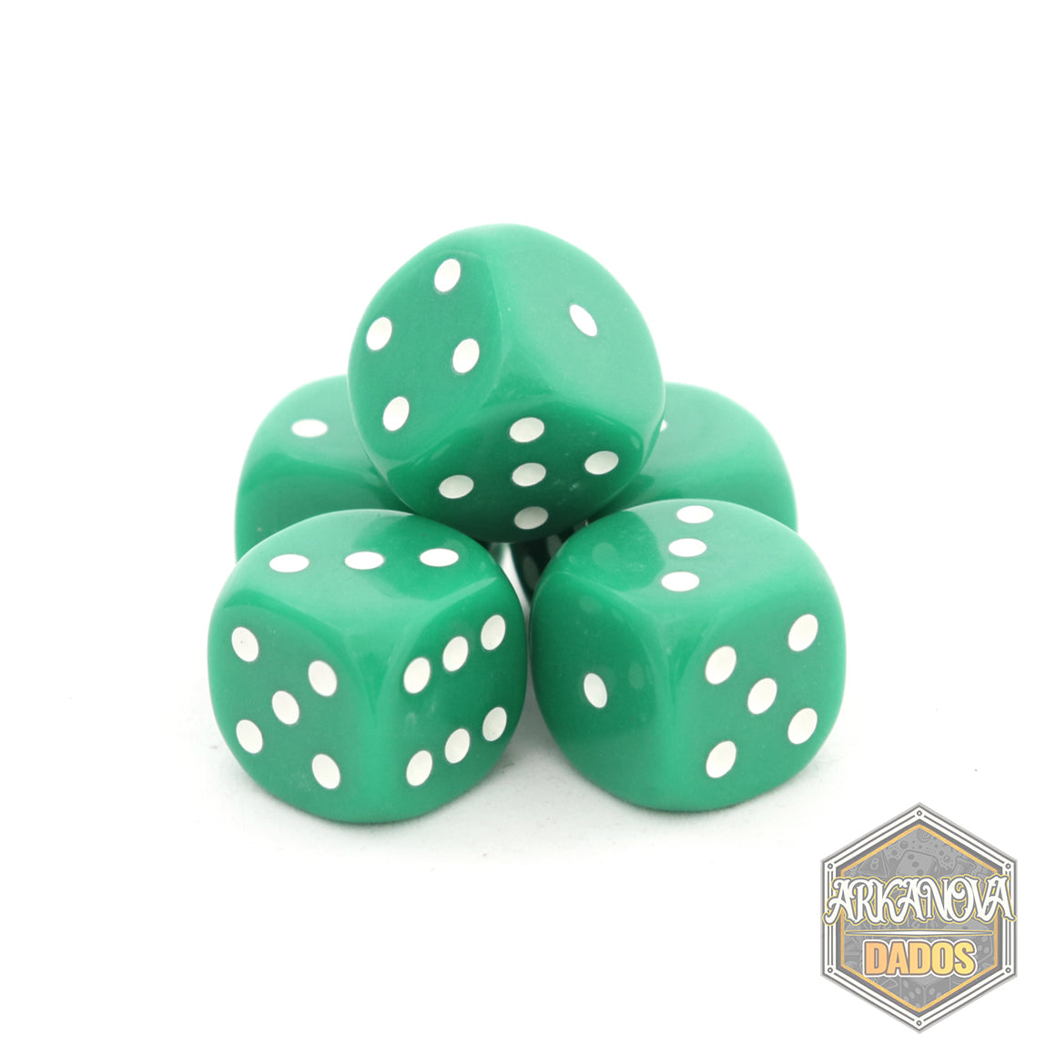 Sólidos - 1D6 Grande Verde