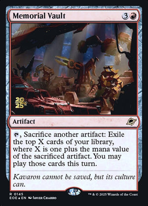 Memorial Vault Regular Foil (español) 145s