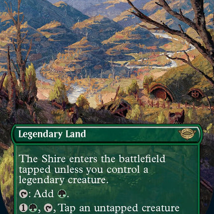 The Shire Borderless Foil (ingles)