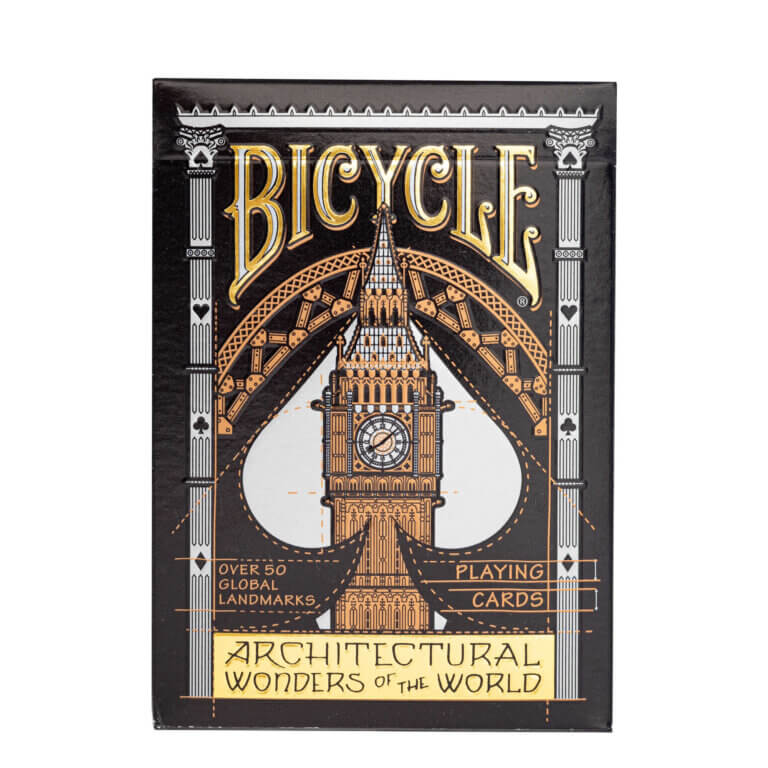 Naipes Bicycle Creatives – Architectual Wonders of the World