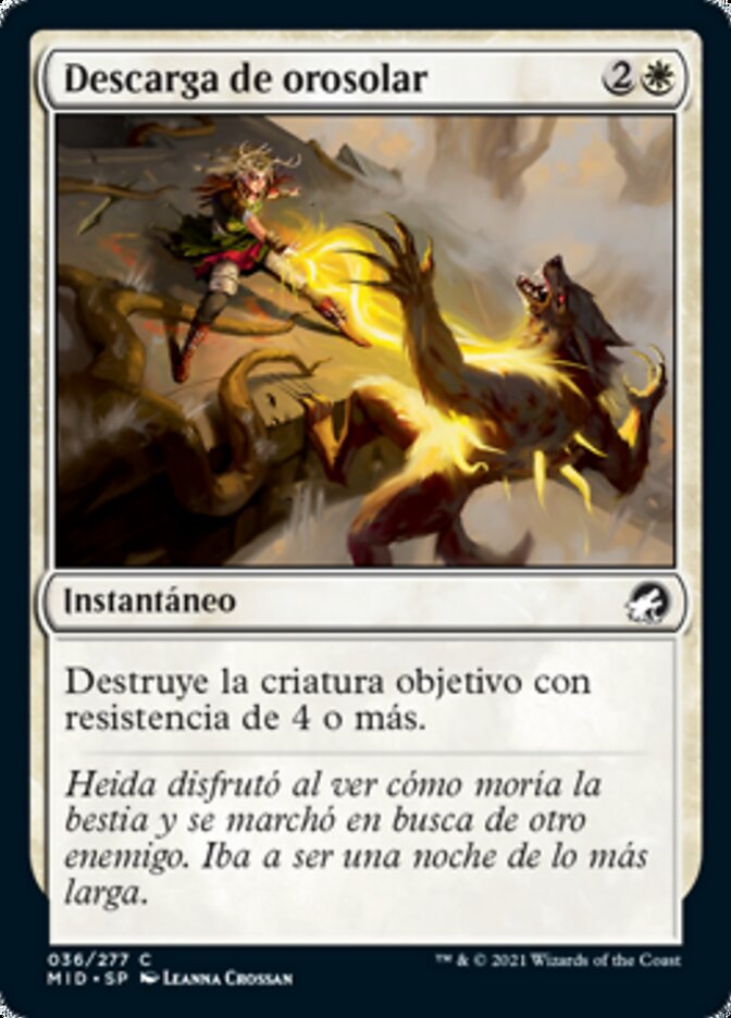 Sungold Barrage