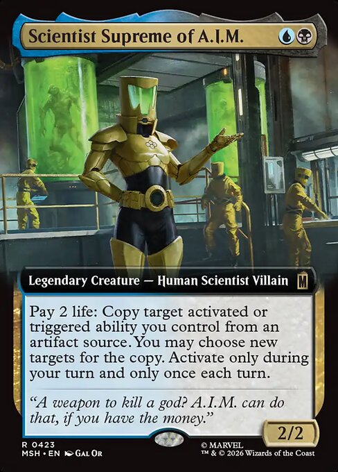 Scientist Supreme of A.I.M. Regular (ingles) 423 | Singles MTG en PiedraBruja