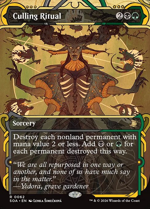 Culling Ritual Regular Foil (ingles) 62 | Singles MTG en PiedraBruja