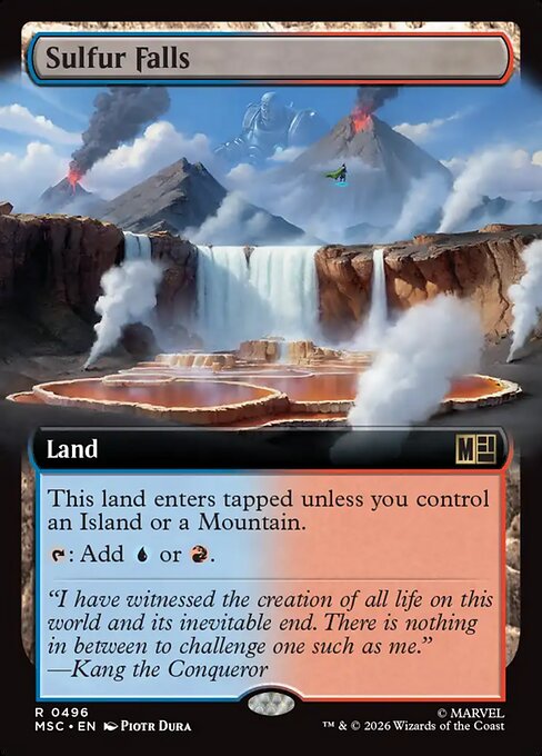 Sulfur Falls Regular (ingles) 496 | Singles MTG en PiedraBruja