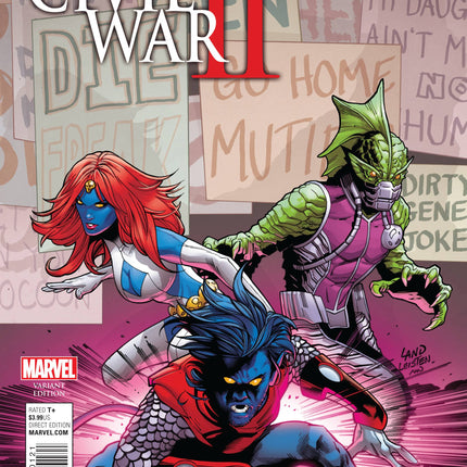 Civil War 2 X-Men 1 Variant Edition