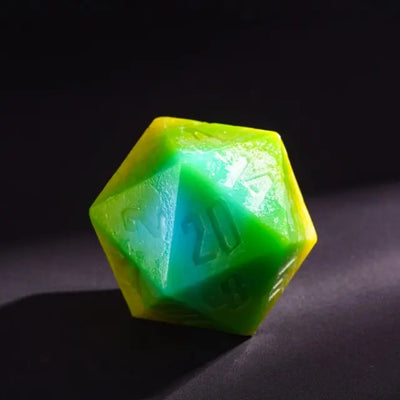 Especial - Jabon D20 Fragancia a Durazno | Dados para juegos de rol y mesa en PiedraBruja Chile