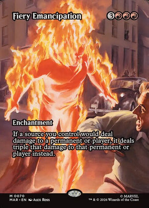 Fiery Emancipation Regular Foil (ingles) 70 | Singles MTG en PiedraBruja