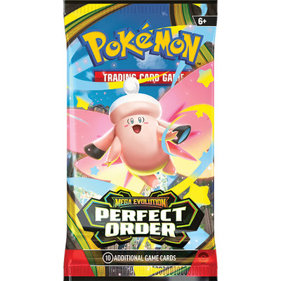 Mega Evolution Perfect Order Booster ESP | Pokémon TCG, sobres, cartas pokemon y coleccionables en PiedraBruja Chile