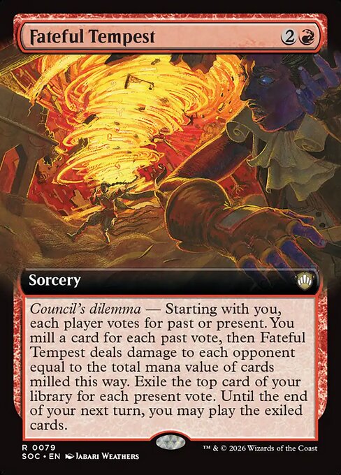 Fateful Tempest Extended  (ingles) 79| Singles MTG en PiedraBruja