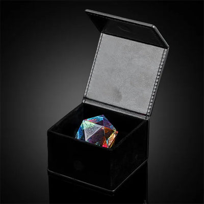 Especial Jumbo - D20 Constelacion Cristal Iris | Dados para juegos de rol y mesa en PiedraBruja Chile