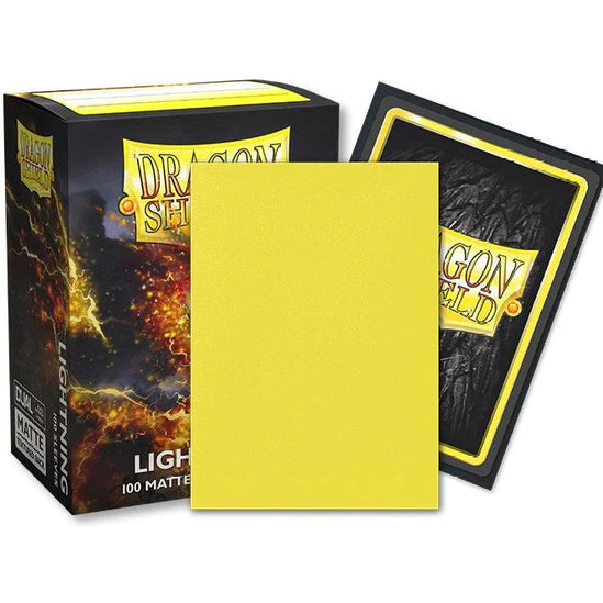 Dragon Shield Sleeves: Standard Dual - Matte Lightning 'Ailia' (100 ct.)