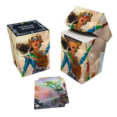 Deckbox: PRO100+ MTG - Tarkir Dragonstorm Eshki, Temur's Roar/Ureni of the Unwritten | Accesorios Ultra PRO para TCG en PiedraBruja Chile