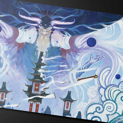 Playmat MTG: Tarkir Dragonstorm- Inspired Ultimatum | Accesorios Ultra PRO para TCG en PiedraBruja Chile