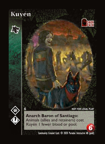 Gangrel - New Blood ING | Vampire: The Eternal Struggle y accesorios TCG en PiedraBruja Chile