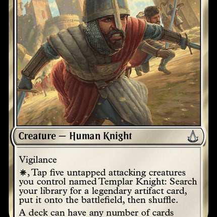 Templar Knight Regular Foil (ingles) 10