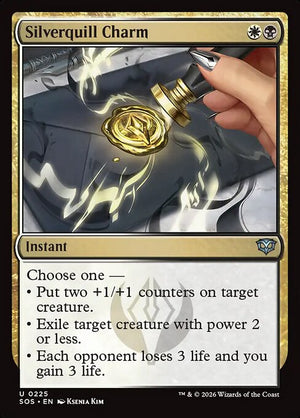 Silverquill Charm Regular (ingles) 225 | Singles MTG en PiedraBruja