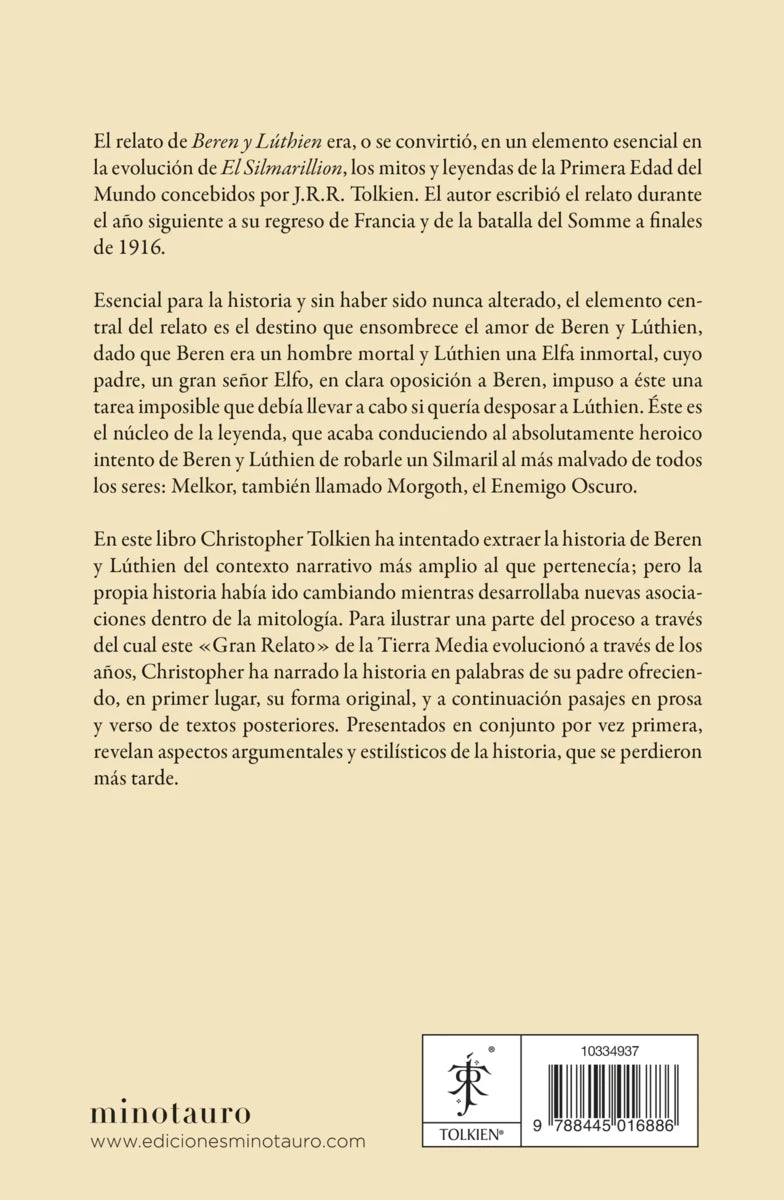 Beren y Lúthien - J. R. R. Tolkien, Alan Lee