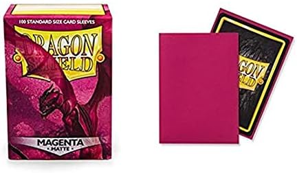 Dragon Shield Sleeves: Standard - Matte Magenta (100 ct.)