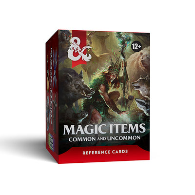 D&D 5e: Reference Cards - Trove Magic Items - Common And Uncommon