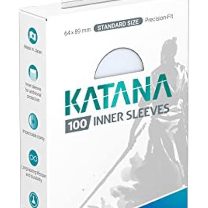Card Sleeves: Katana Sleeves Inner (100ct)