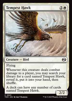 Tempest Hawk Regular Foil (ingles) 31