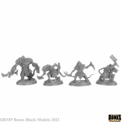 Ratten de Bomba de PiedraBruja (4 minis)