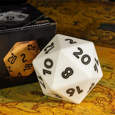 Lampara Tenue D20 | Dados para juegos de rol y mesa en PiedraBruja Chile