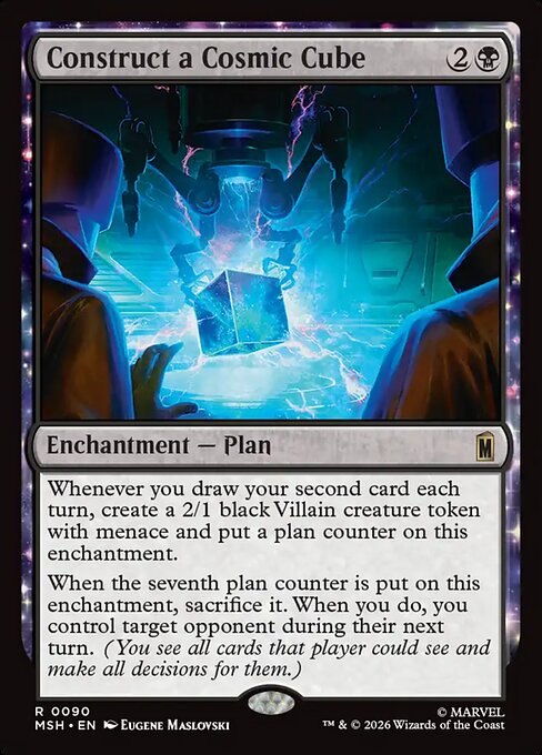 Construct a Cosmic Cube Regular Foil (ingles) 90 | Singles MTG en PiedraBruja