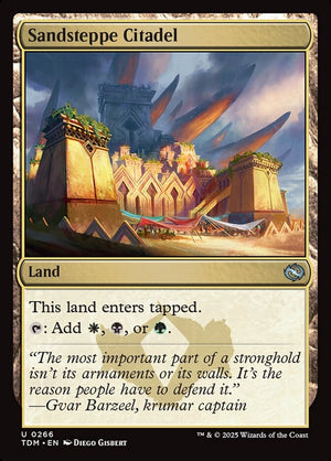 Sandsteppe Citadel Regular Foil (ingles) 266 | Singles y cartas sueltas de Magic: The Gathering en PiedraBruja Chile