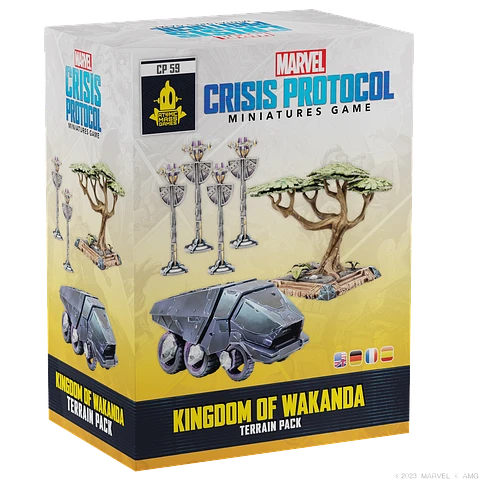 Marvel Crisis Protocol - Kingdom of Wakanda Terrain Pack