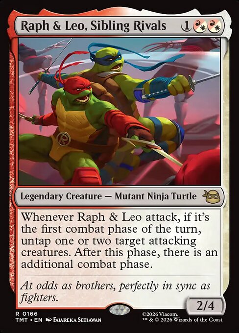 Raph & Leo, Sibling Rivals | Singles MTG en PiedraBruja