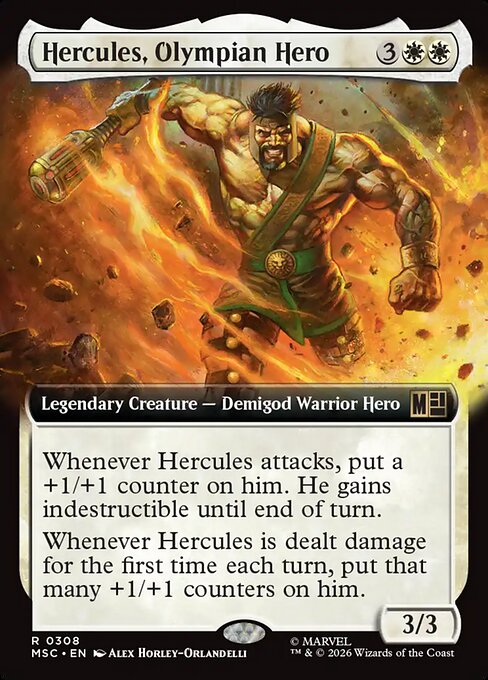 Hercules, Olympian Hero Regular (ingles) 308 | Singles MTG en PiedraBruja