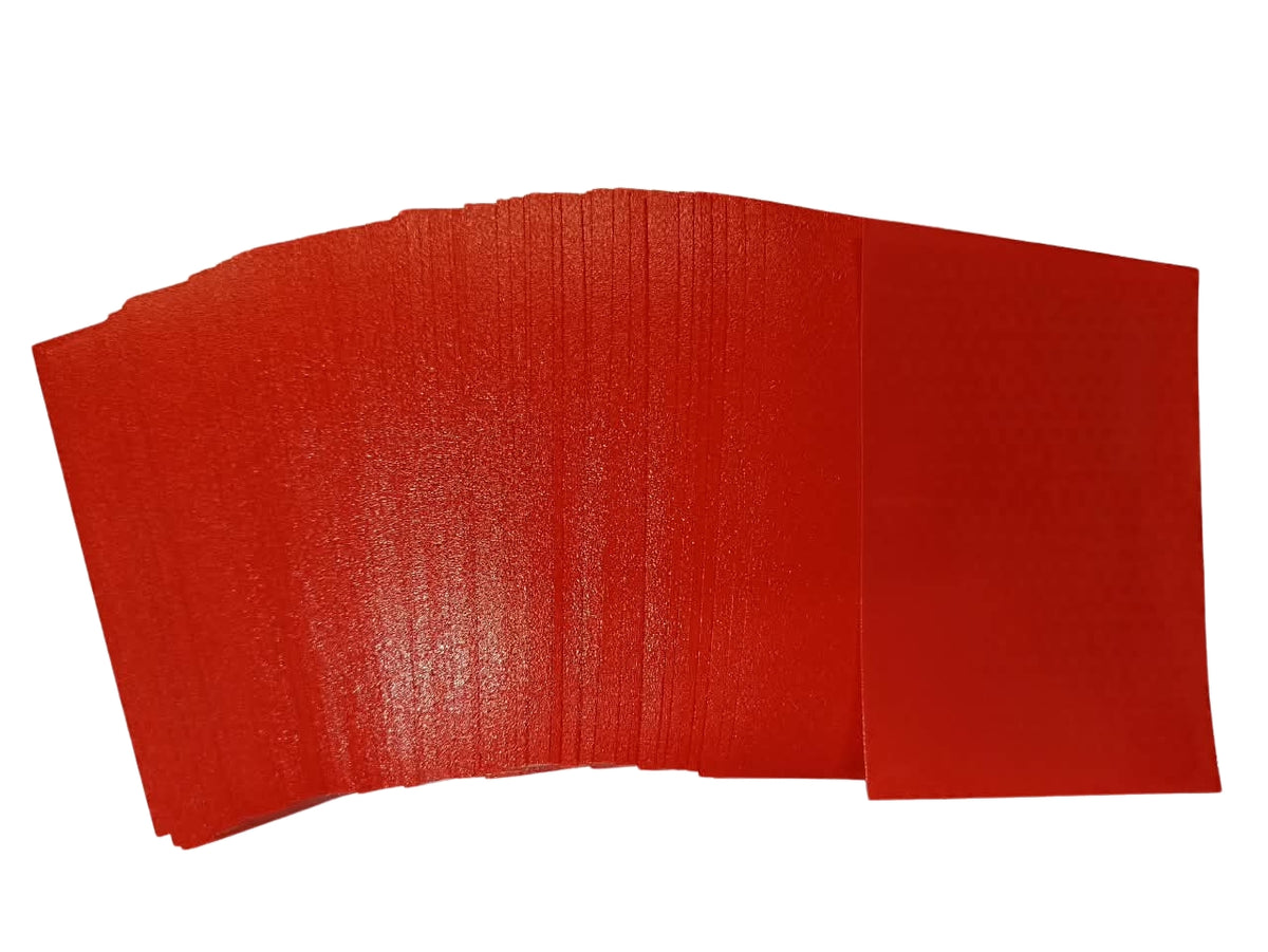 Sleeves Matte –  Fire Garnet Rojo (100 uds.)