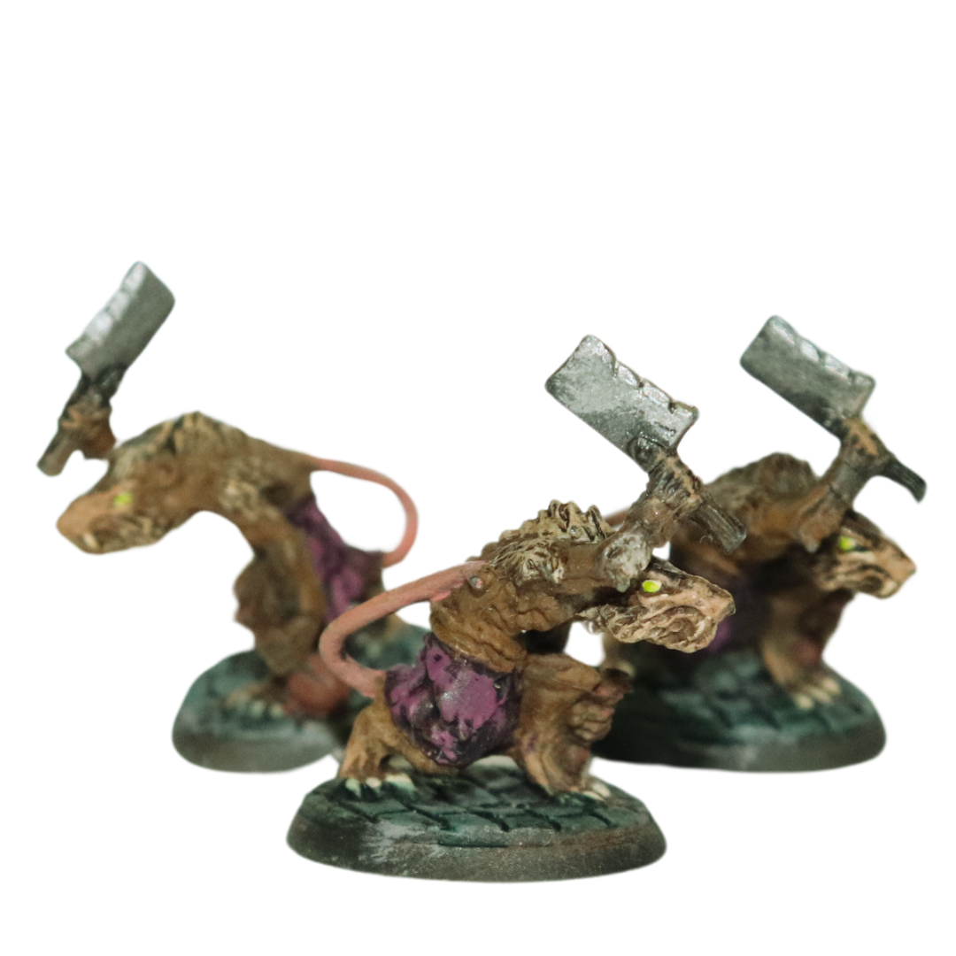 Ratten de Bomba de PiedraBruja (4 minis)