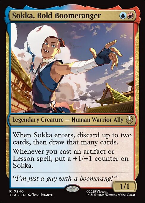 Sokka, Bold Boomeranger Regular Foil (ingles) 240