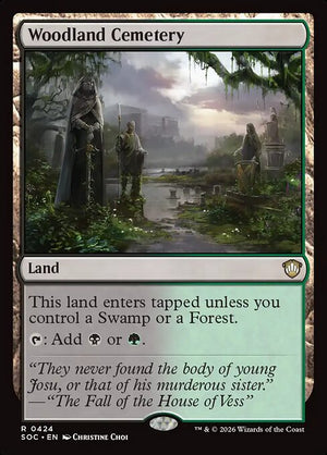 Woodland Cemetery Regular (ingles) 424 | Singles MTG en PiedraBruja