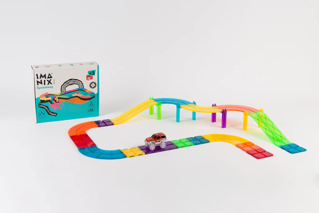 Imanix Speedway Pista de Carrera 22 piezas